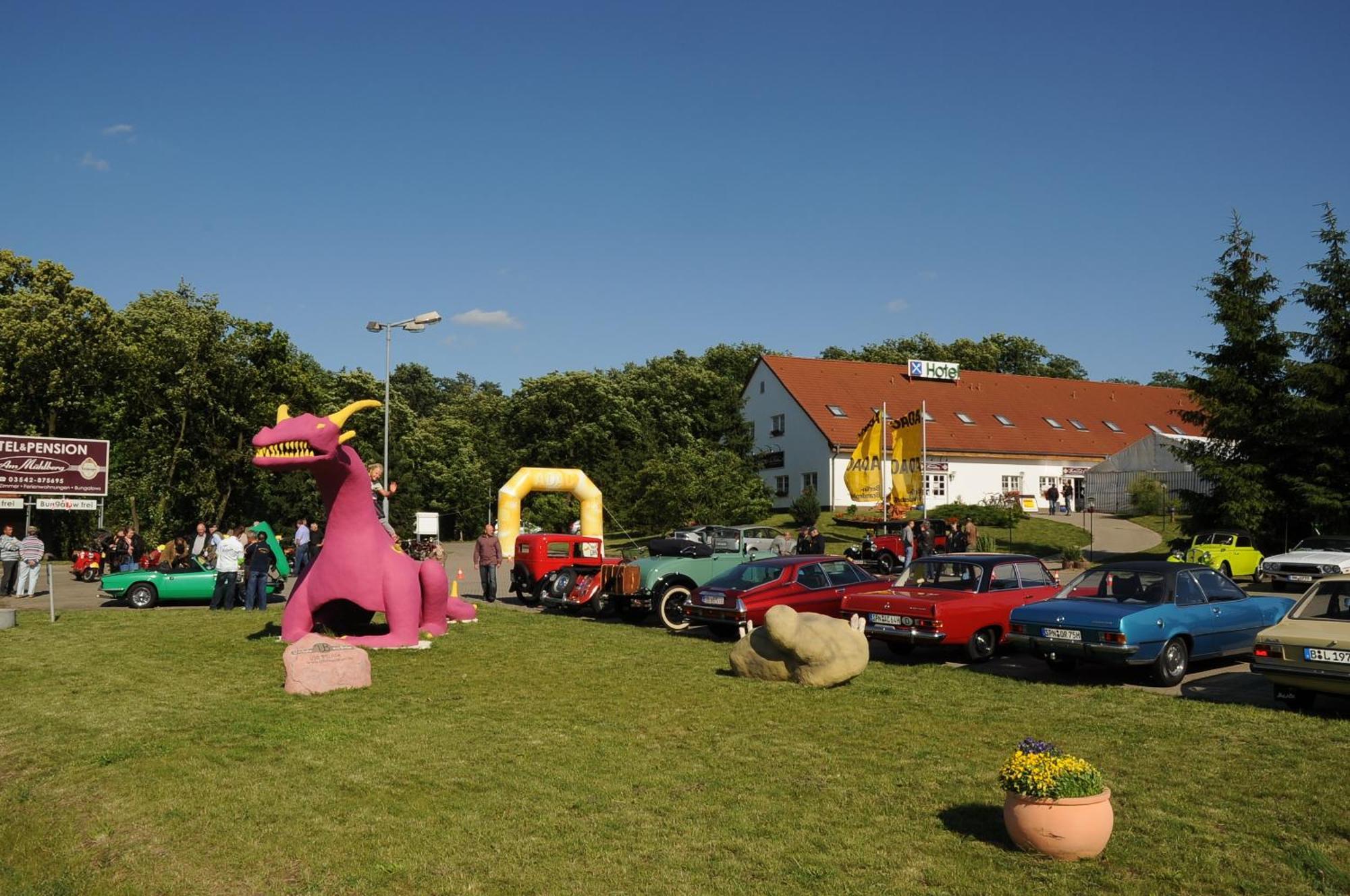 Hotel-Pension Am Muehlberg Lübbenau Exteriör bild